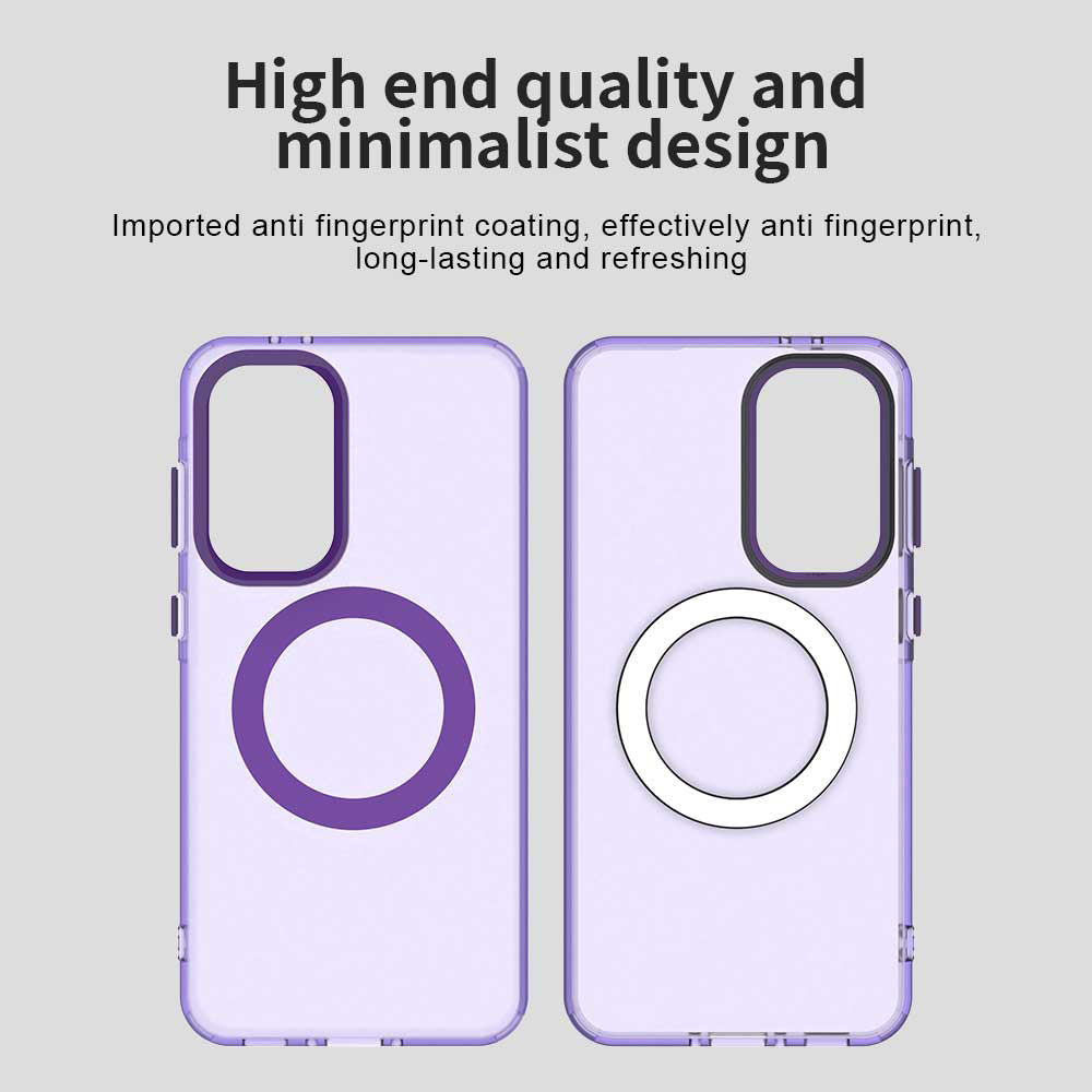 MagSafe futrola za Samsung Galaxy A36 A366, Techsuit, CandyCase, Ljubičasta
