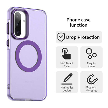 MagSafe futrola za Samsung Galaxy A36 A366, Techsuit, CandyCase, Ljubičasta