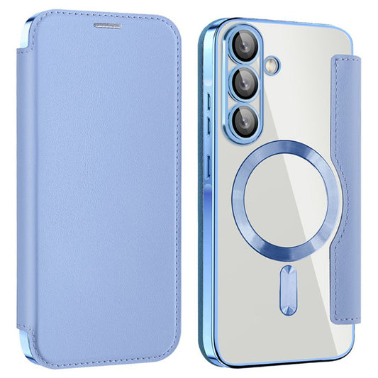 MagSafe futrola za Samsung Galaxy A36 A366, Techsuit, SmartMag Book, Plava
