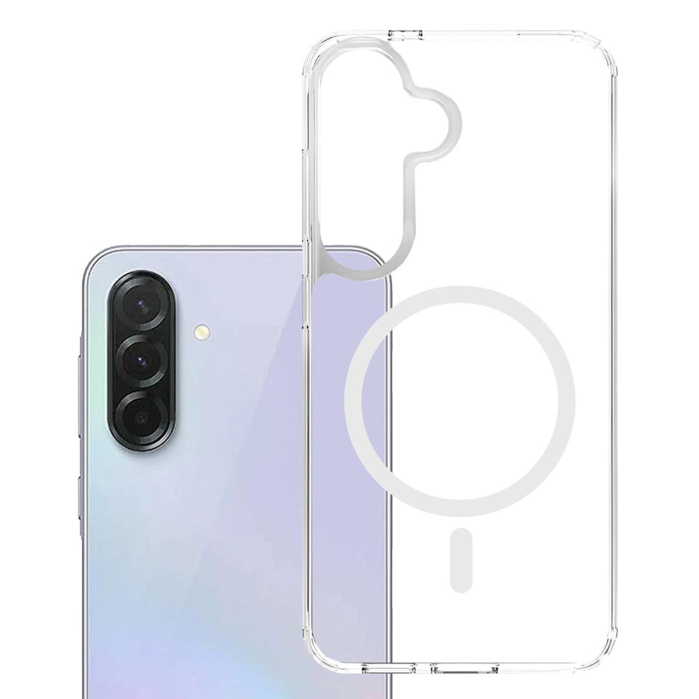 MagSafe futrola za Samsung Galaxy A37 5G, 3MK, Armor MagCase, Prozirna