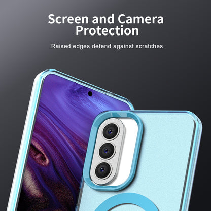 Futrola MagSafe za Samsung Galaxy A37 5G, Techsuit, CandyCase, Plava