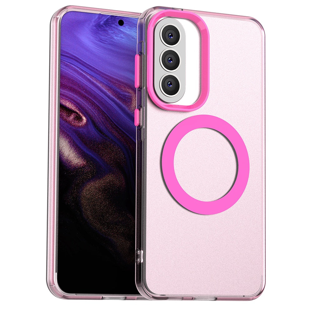 Futrola MagSafe za Samsung Galaxy A37 5G, Techsuit, CandyCase, Roza