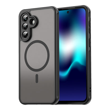 Futrola MagSafe za Samsung Galaxy A37 5G, Techsuit, HaloFrost II, Crna