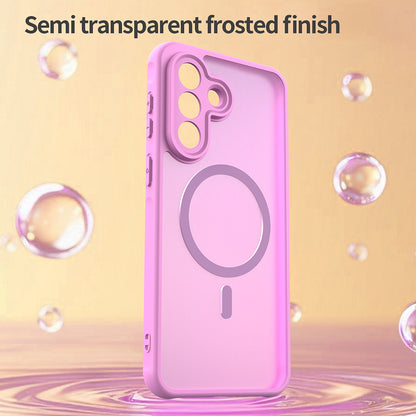 Futrola MagSafe za Samsung Galaxy A37 5G, Techsuit, HaloFrost II, Roza
