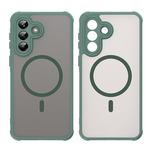 MagSafe futrola za Samsung Galaxy A37 5G, Techsuit, HaloFrost II, Zelena