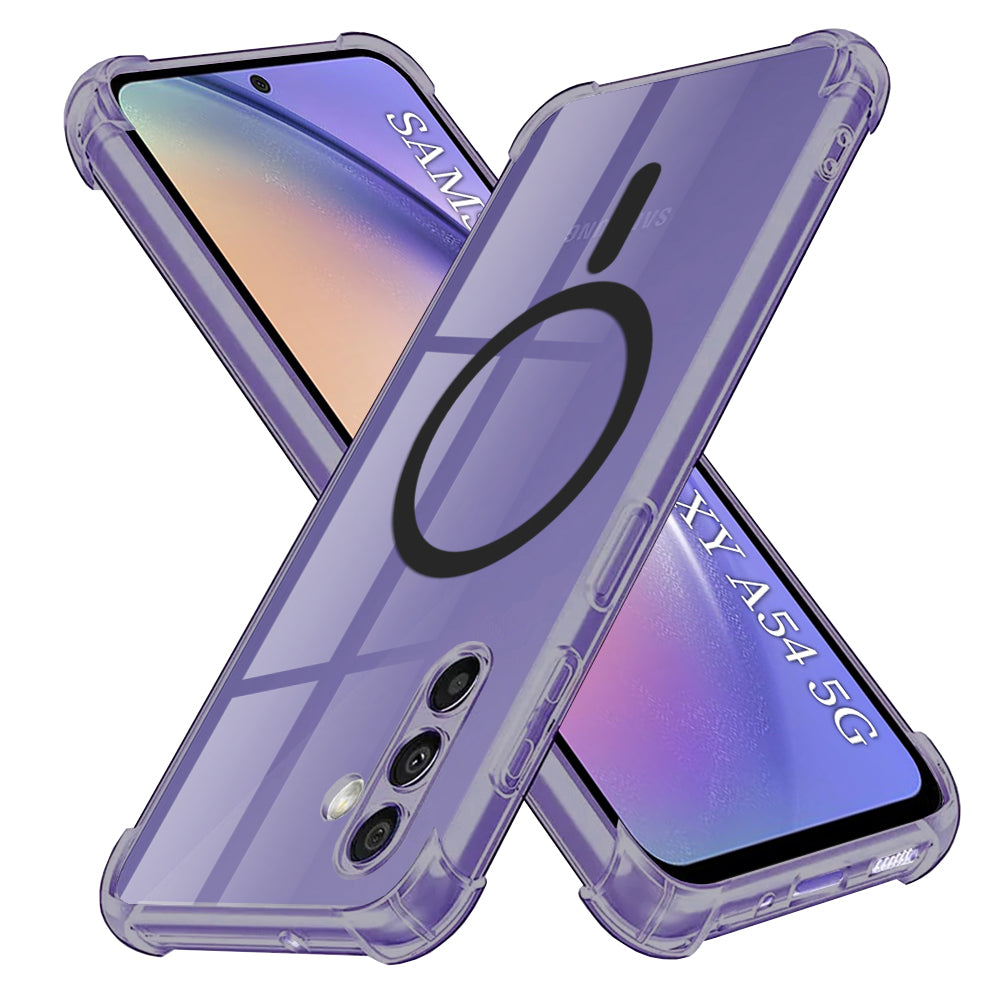 MagSafe futrola za Samsung Galaxy A54 A546, Techsuit, Shockproof Clear, Dimna