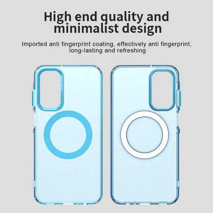 MagSafe maska za Samsung Galaxy A55 5G A556, Techsuit, CandyCase, Plava