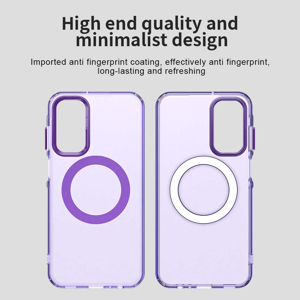 MagSafe futrola za Samsung Galaxy A55 5G A556, Techsuit, CandyCase, Ljubičasta