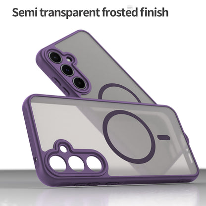 MagSafe futrola za Samsung Galaxy A55 5G A556, Techsuit, HaloFrost II, Ljubičasta