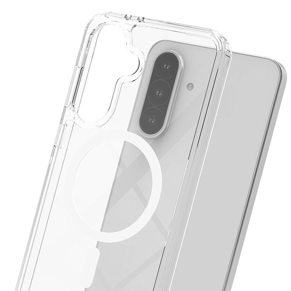 Futrola MagSafe za Samsung Galaxy A56 A566 / A36 A366, 3MK, Armor MagCase, Prozirna