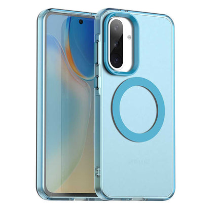 MagSafe futrola za Samsung Galaxy A56 A566, Techsuit, CandyCase, Plava