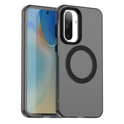MagSafe futrola za Samsung Galaxy A56 A566, Techsuit, CandyCase, Crna