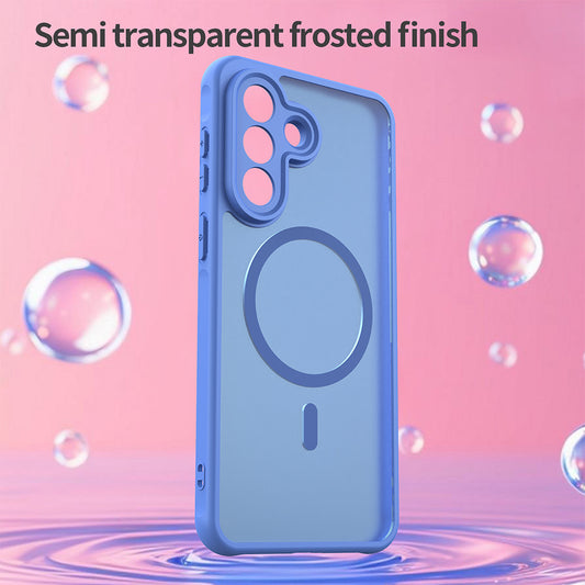 Futrola MagSafe za Samsung Galaxy A56 A566, Techsuit, HaloFrost II, Plava
