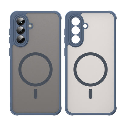 MagSafe futrola za Samsung Galaxy A56 A566, Techsuit, HaloFrost II, Tamnoplava
