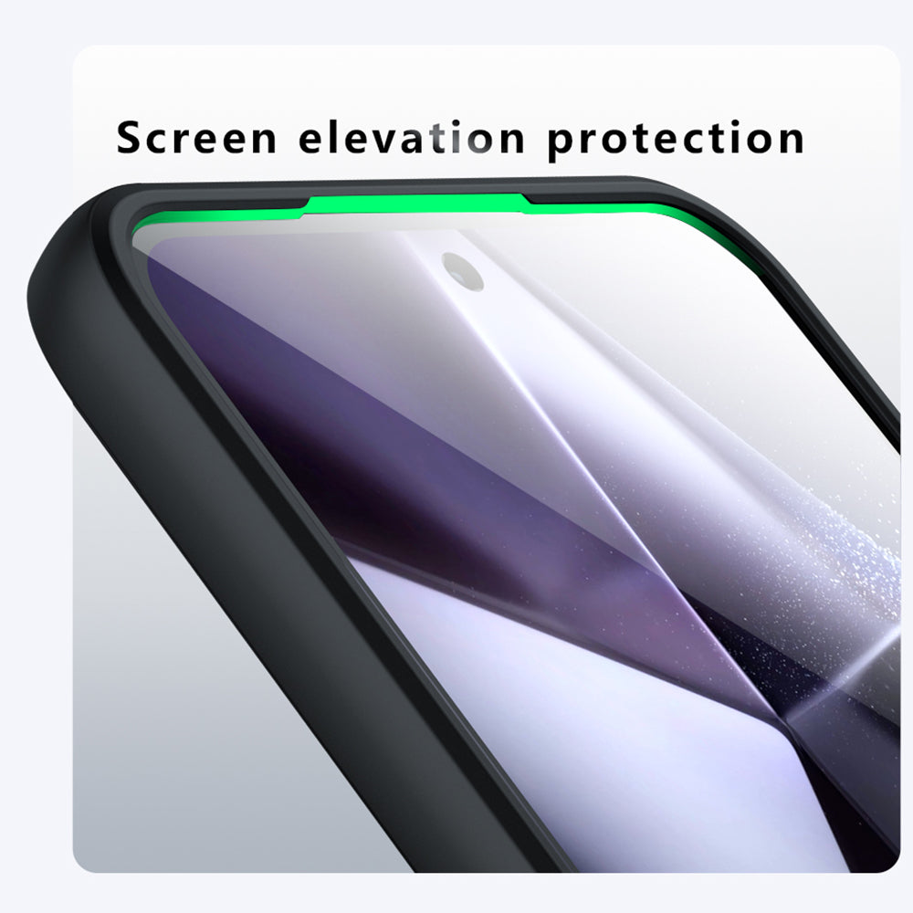 MagSafe maska za Samsung Galaxy A56 A566, Techsuit, PureFrost, Crna Satenska