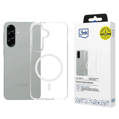MagSafe futrola za Samsung Galaxy A57 5G, 3MK, Armor MagCase, Prozirna