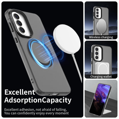 MagSafe futrola za Samsung Galaxy A57 5G, Techsuit, CandyCase, Crna