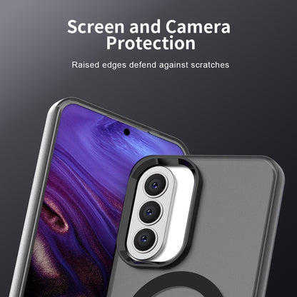 MagSafe futrola za Samsung Galaxy A57 5G, Techsuit, CandyCase, Crna