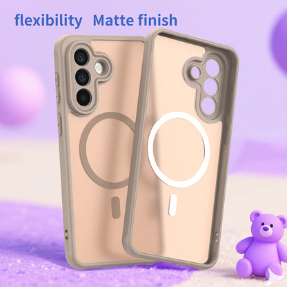 Futrola MagSafe za Samsung Galaxy A57 5G, Techsuit, HaloFrost II, Zlatna