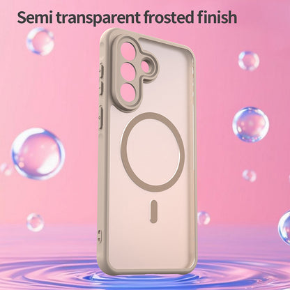 Futrola MagSafe za Samsung Galaxy A57 5G, Techsuit, HaloFrost II, Zlatna