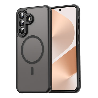 MagSafe futrola za Samsung Galaxy A57 5G, Techsuit, HaloFrost II, Crna