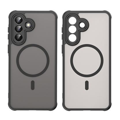 MagSafe futrola za Samsung Galaxy A57 5G, Techsuit, HaloFrost II, Crna