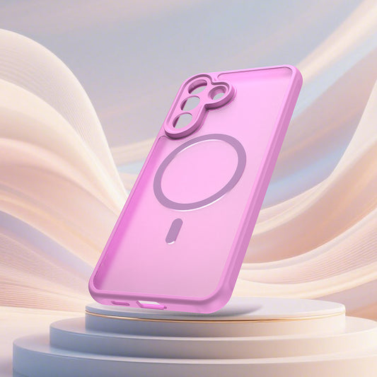 MagSafe futrola za Samsung Galaxy A57 5G, Techsuit, HaloFrost II, Roza
