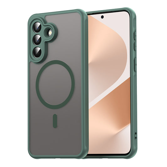 MagSafe futrola za Samsung Galaxy A57 5G, Techsuit, HaloFrost II, Zelena