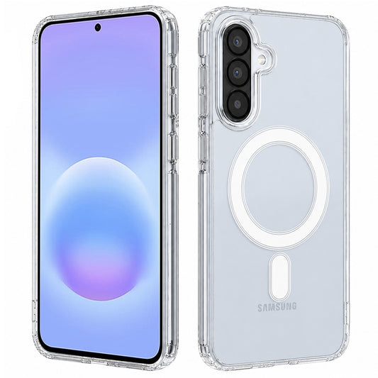 MagSafe futrola za Samsung Galaxy A57 5G, Techsuit, Pro, Prozirna