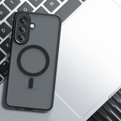 Futrola MagSafe za Samsung Galaxy A57 5G, Techsuit, PureFrost, Satin Crna