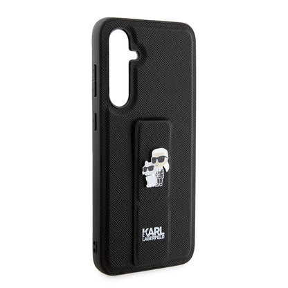 MagSafe futrola za Samsung Galaxy S23 FE S711, Karl Lagerfeld, Saffiano Gripstand Karl & Choupette, Plava