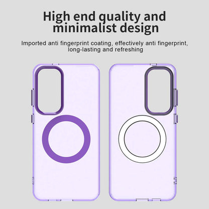 MagSafe futrola za Samsung Galaxy S23 FE S711, Techsuit, CandyCase, Ljubičasta