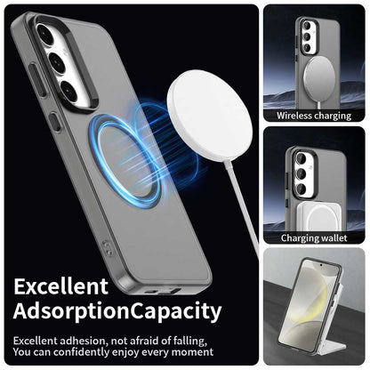 MagSafe futrola za Samsung Galaxy S23 FE S711, Techsuit, CandyCase, Crna