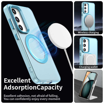 MagSafe futrola za Samsung Galaxy S23+ S916, Techsuit, CandyCase, Plava