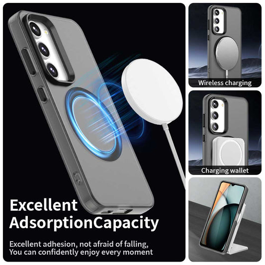 MagSafe futrola za Samsung Galaxy S23+ S916, Techsuit, CandyCase, Crna