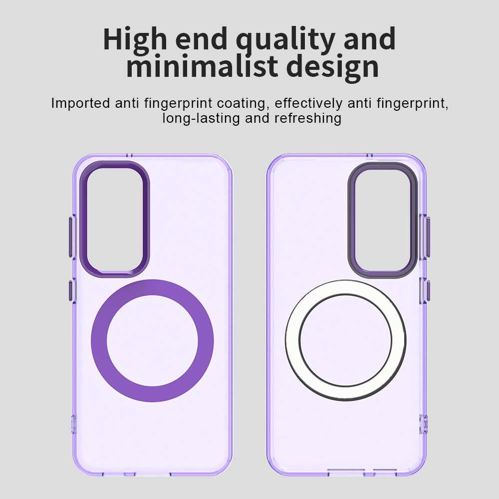 MagSafe futrola za Samsung Galaxy S23 S911, Techsuit, CandyCase, Ljubičasta