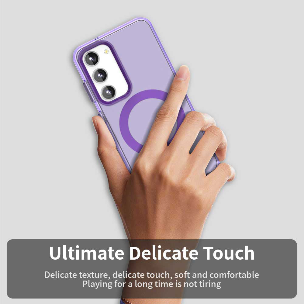 MagSafe futrola za Samsung Galaxy S23 S911, Techsuit, CandyCase, Ljubičasta