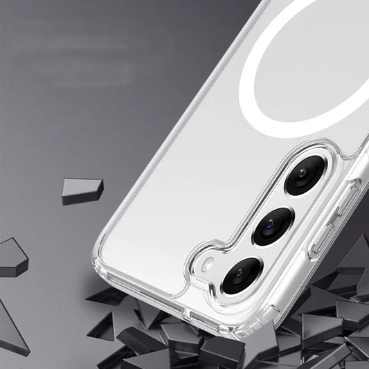 MagSafe futrola za Samsung Galaxy S23 S911, Techsuit, Pro, Prozirna