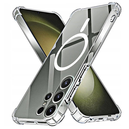 MagSafe futrola za Samsung Galaxy S23 Ultra S918, Techsuit, Otporna na udarce, Prozirna