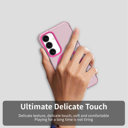 MagSafe maska za Samsung Galaxy S24 FE S721, Techsuit, CandyCase, Roza