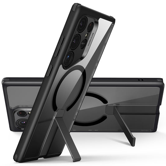 Futrola MagSafe za Samsung Galaxy S24 Ultra S928, ESR, Boost Flickstand, Crno Prozirna