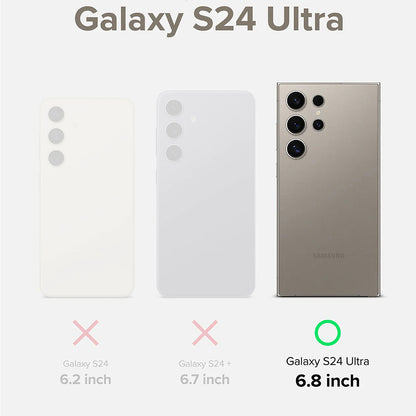 MagSafe maska za Samsung Galaxy S24 Ultra S928, Ringke, Alles, Crna