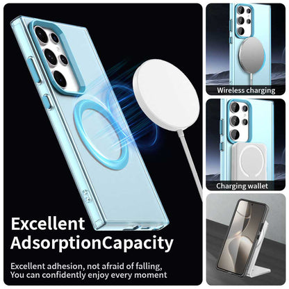 MagSafe futrola za Samsung Galaxy S24 Ultra S928, Techsuit, CandyCase, Plava