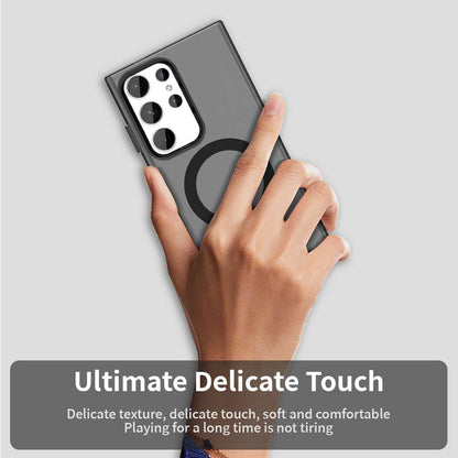 MagSafe futrola za Samsung Galaxy S24 Ultra S928, Techsuit, CandyCase, Crna