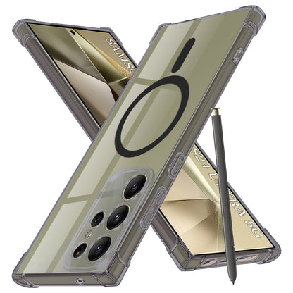 MagSafe futrola za Samsung Galaxy S24 Ultra S928, Techsuit, Shockproof Clear, Fumurie