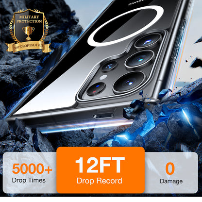 MagSafe futrola za Samsung Galaxy S24 Ultra S928, Torras, Diamond, Prozirna