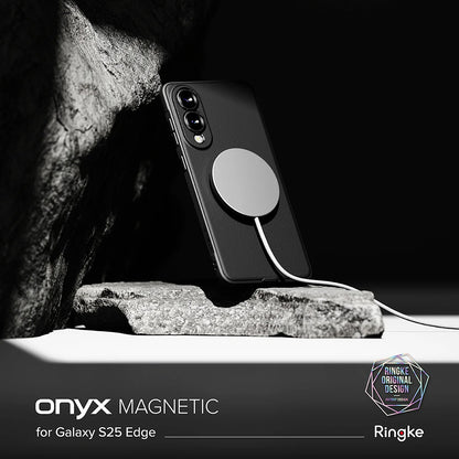 MagSafe maska za Samsung Galaxy S25 Edge S937, Ringke, Onyx, Crna