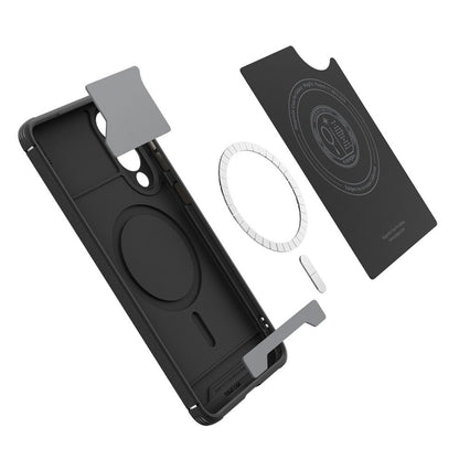 Futrola MagSafe za Samsung Galaxy S25 Edge S937, Spigen, Core Armor, Mat Crna ACS09406