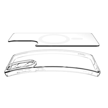Futrola MagSafe za Samsung Galaxy S25 Edge S937, Spigen, Ultra Hybrid, Bijela ACS09418