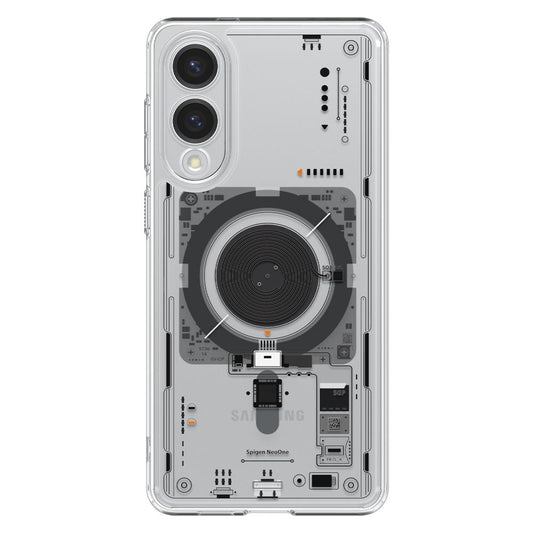 Futrola MagSafe za Samsung Galaxy S25 Edge S937, Spigen, Ultra Hybrid Neo One, Prozirna ACS09416
